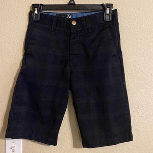 Volcom Corpo Class plaid shorts size 26/12